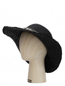 Шляпа Labbra LIKE LL-Y11004 01-00034629, цвет черный, размер 57