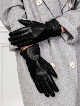 Классические перчатки ELEGANZZA IS959 01-00023367, цвет черный, размер 8 - фото 3