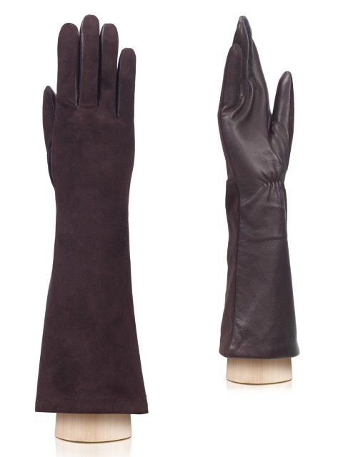 Длинные перчатки ELEGANZZA IS5003 01-00027464, цвет бордовый, размер 7 - фото 1