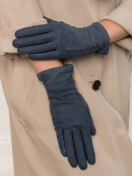 Классические перчатки ELEGANZZA IS817 01-00027421#6.5, цвет синий, размер 6.5 - фото 2