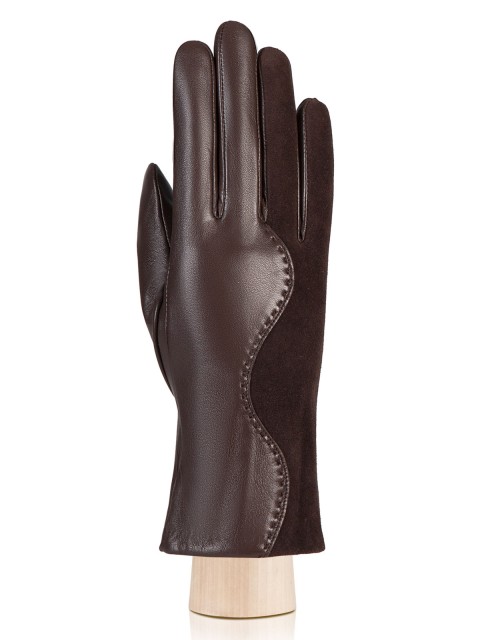 Классические перчатки ELEGANZZA IS959 01-00023368, цвет коричневый, размер 8 - фото 1
