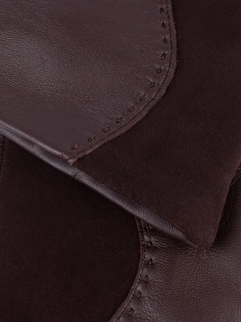 Классические перчатки ELEGANZZA IS959 01-00023368, цвет коричневый, размер 8 - фото 4