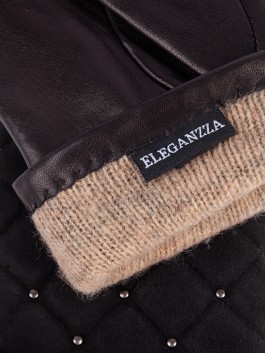Fashion перчатки ELEGANZZA IS808 01-00028688, цвет черный, размер 7 - фото 3