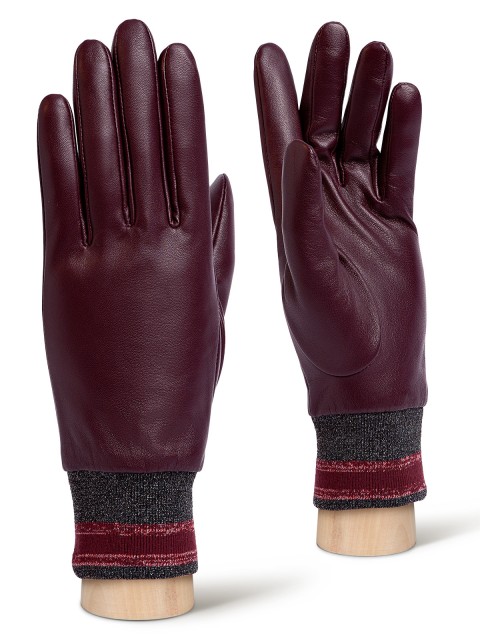 Fashion перчатки IS971 01-00034904, цвет бордовый, размер 7