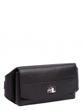 Женская сумка поясная Palio 17161AL-W1 01-00035439, цвет черный, размер 21х3х12 - фото 2