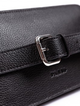 Женская сумка поясная Palio 17161AL-W1 01-00035439, цвет черный, размер 21х3х12 - фото 4