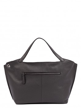 Женская сумка на руку Palio 17346AL1 01-00035402, цвет темно-серый, размер 28х11х25 - фото 3