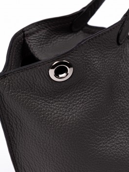 Женская сумка на руку Palio 17346AL1 01-00035402, цвет темно-серый, размер 28х11х25 - фото 4