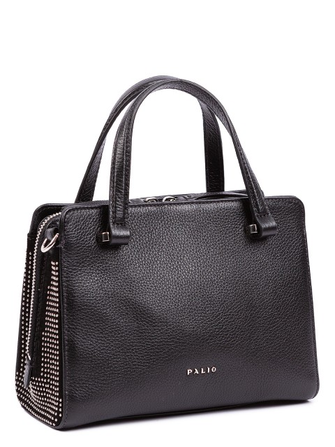 Женская сумка деловая Palio 17412A-W1 01-00035426, цвет черный, размер 22х7х18 - фото 2