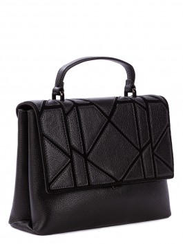 Женская сумка деловая Palio 17407A-W1 01-00035422, цвет черный, размер 26х10х21 - фото 2