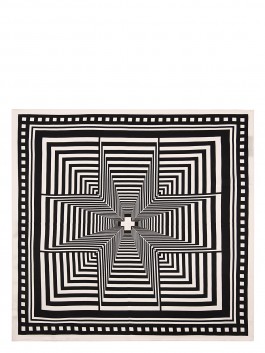 Шейный платочек ELEGANZZA SS03-8093-O 01-00036125, цвет черный, размер 53х53 - фото 2