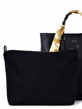Женская сумка на руку Palio 17665A2-W2 01-00037793, цвет черный, размер Большой - фото 4