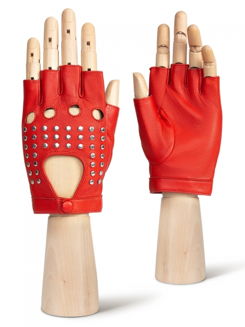 Автомобильные перчатки ELEGANZZA IS222shelk 01-00034290, цвет красный, размер 7.5