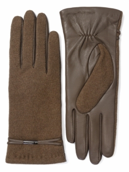 Перчатки Touch ELEGANZZA TOUCHIS0150 01-00027426, цвет серо-коричневый, размер 6.5 - фото 2