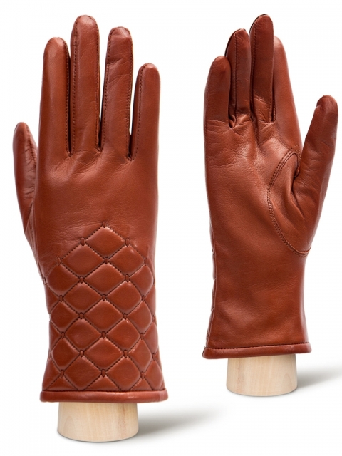 Классические перчатки ELEGANZZA HP01070-sh 01-00030860, цвет рыжий, размер 8 - фото 1