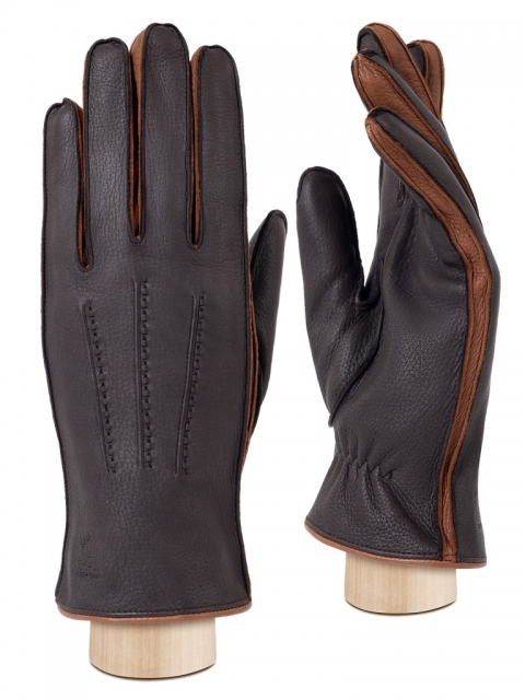 Классические перчатки ELEGANZZA HS790 01-00036967, цвет коричневый, размер 9.5