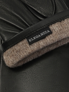 Классические перчатки ELEGANZZA IS967 01-00030761#6.5, цвет черный, размер 6.5 - фото 4