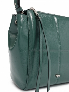 Женская сумка на руку Labbra L-HF3729-2 01-00038067, цвет зеленый, размер 20х10х22 - фото 4
