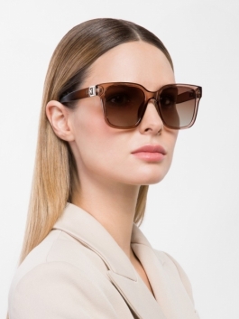 Солнцезащитные очки Bellessa for Eleganzza 120527 01-00036828, цвет коричневый - фото 2