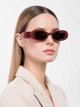 Солнцезащитные очки Dario for Labbra 320599 01-00036848, цвет бордовый - фото 2
