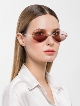 Солнцезащитные очки Dario for Labbra 320610 01-00036841, цвет розовый - фото 2