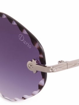 Солнцезащитные очки Dario for Labbra 320610 01-00036840, цвет темно-серый - фото 3