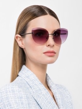 Солнцезащитные очки Bellessa for Eleganzza 71107 01-00036442, цвет фиолетовый - фото 3