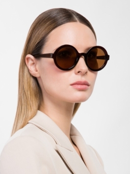 Солнцезащитные очки Dario for Labbra 320529 01-00036479, цвет коричневый - фото 2