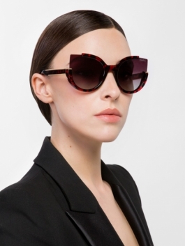 Солнцезащитные очки Bellessa for Eleganzza 120442 01-00036451, цвет бордовый - фото 2