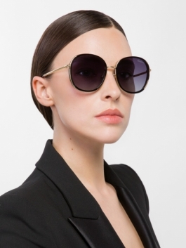 Солнцезащитные очки Bellessa for Eleganzza 120428 01-00036444, цвет черный - фото 2