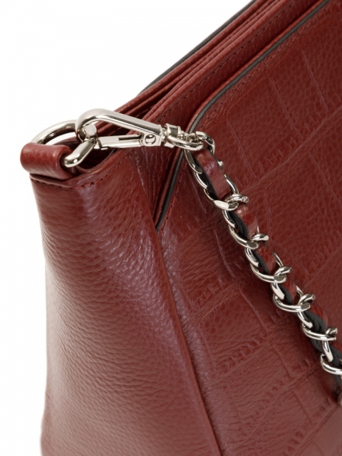 Женская сумка кросс-боди Labbra L-15825 01-00038141, цвет бордовый, размер 28х13х25 - фото 4