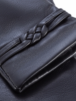 Классические перчатки ELEGANZZA IS954 01-00020216, цвет черный, размер 8.5 - фото 4