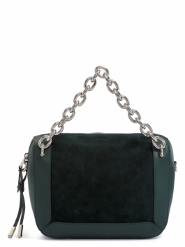Женская сумка на руку ELEGANZZA Z8009-7468D 01-00038231, цвет зеленый, размер 26х11х18 - фото 1