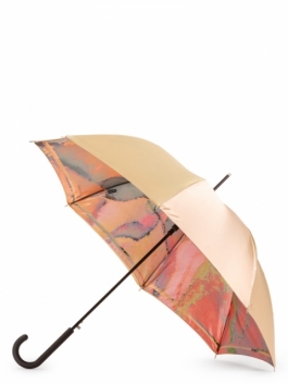 Зонт-трость ELEGANZZA T-05-7252D 01-00037998, цвет коралловый, размер D101 L86