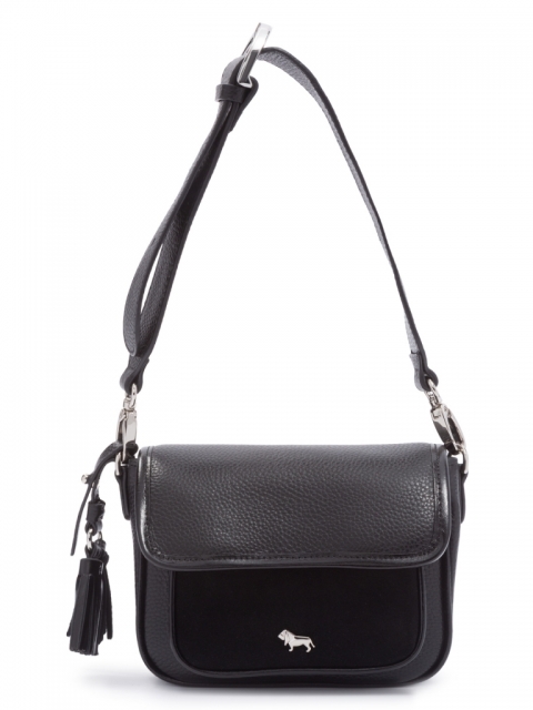 Женская сумка кросс-боди Labbra L-DA82599 01-00038114, цвет черный, размер 17x6.5x14 - фото 1