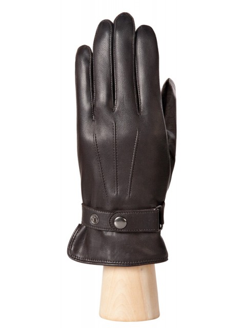 Классические перчатки Labbra LB-6003 01-00003458, цвет коричневый, размер 9.5