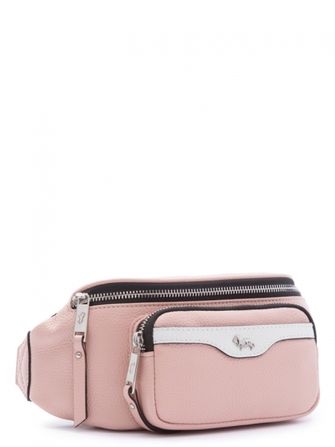 Женская сумка поясная Labbra L-D23919-1 01-00039496, цвет розовый, размер 30х10.5х12 - фото 2