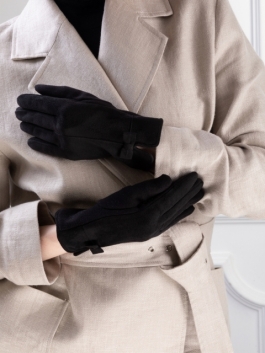 Классические перчатки Labbra LB-PH-94 01-00030870, цвет черный, размер BZ - фото 5