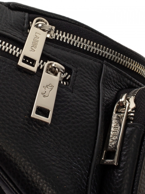 Женская сумка поясная Labbra L-190101 01-00031439, цвет черный, размер Средний - фото 3
