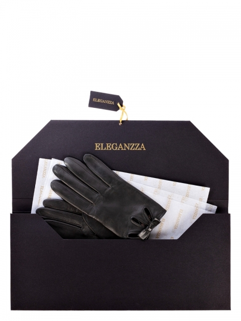 Fashion перчатки ELEGANZZA F-IS0715 01-00014247, цвет черный, размер 8 - фото 6