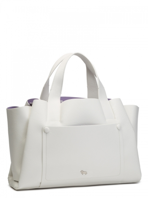 Женская сумка на руку LL-2106100J 01-00042990, цвет белый, размер 35х13х25 - фото 2