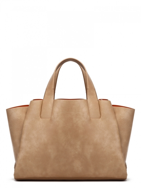 Женская сумка на руку LL-2106100J 01-00042991, цвет бежевый, размер 35х13х25 - фото 3