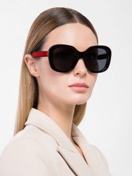 Солнцезащитные очки Dario for Labbra 310558 01-00036483, цвет черный - фото 2