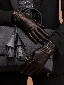 Fashion перчатки IS812 01-00030781, цвет черный, размер 7 - фото 2