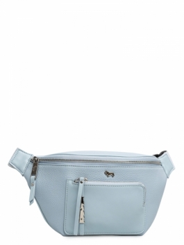 Женская сумка поясная L-DF52327-1 01-00033067, цвет голубой, размер 29х3х16 - фото 2