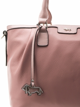 Женская сумка на руку L-2136-1 01-00025745, цвет розовый, размер 27х12х21 - фото 2