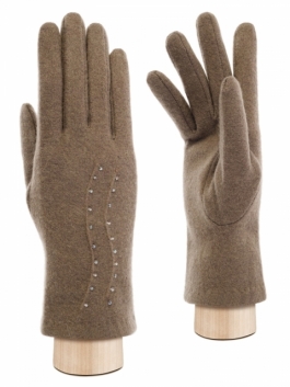 Классические перчатки Labbra LB-PH-75 01-00040800, цвет серо-коричневый, размер S - фото 1
