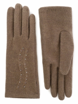Классические перчатки Labbra LB-PH-75 01-00040800, цвет серо-коричневый, размер S - фото 2