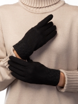 Fashion перчатки Labbra LB-PH-76 01-00027325, цвет черный, размер S - фото 5