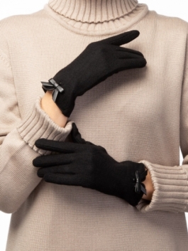 Fashion перчатки Labbra LB-PH-48 01-00020255, цвет черный, размер M - фото 5